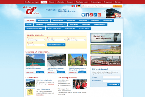 Oude Website Dalstra Reizen Oude Website Dalstra Reizen